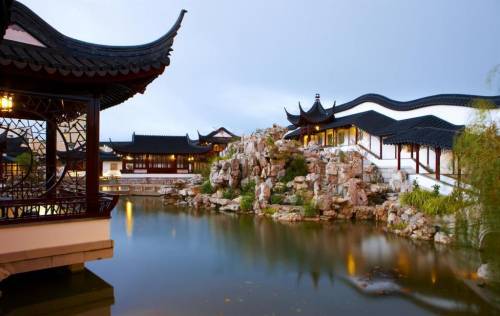 Dunedin is sister city to Shanghai - much of the Dunedin Chinese Garden is built by masons from Shanghai.